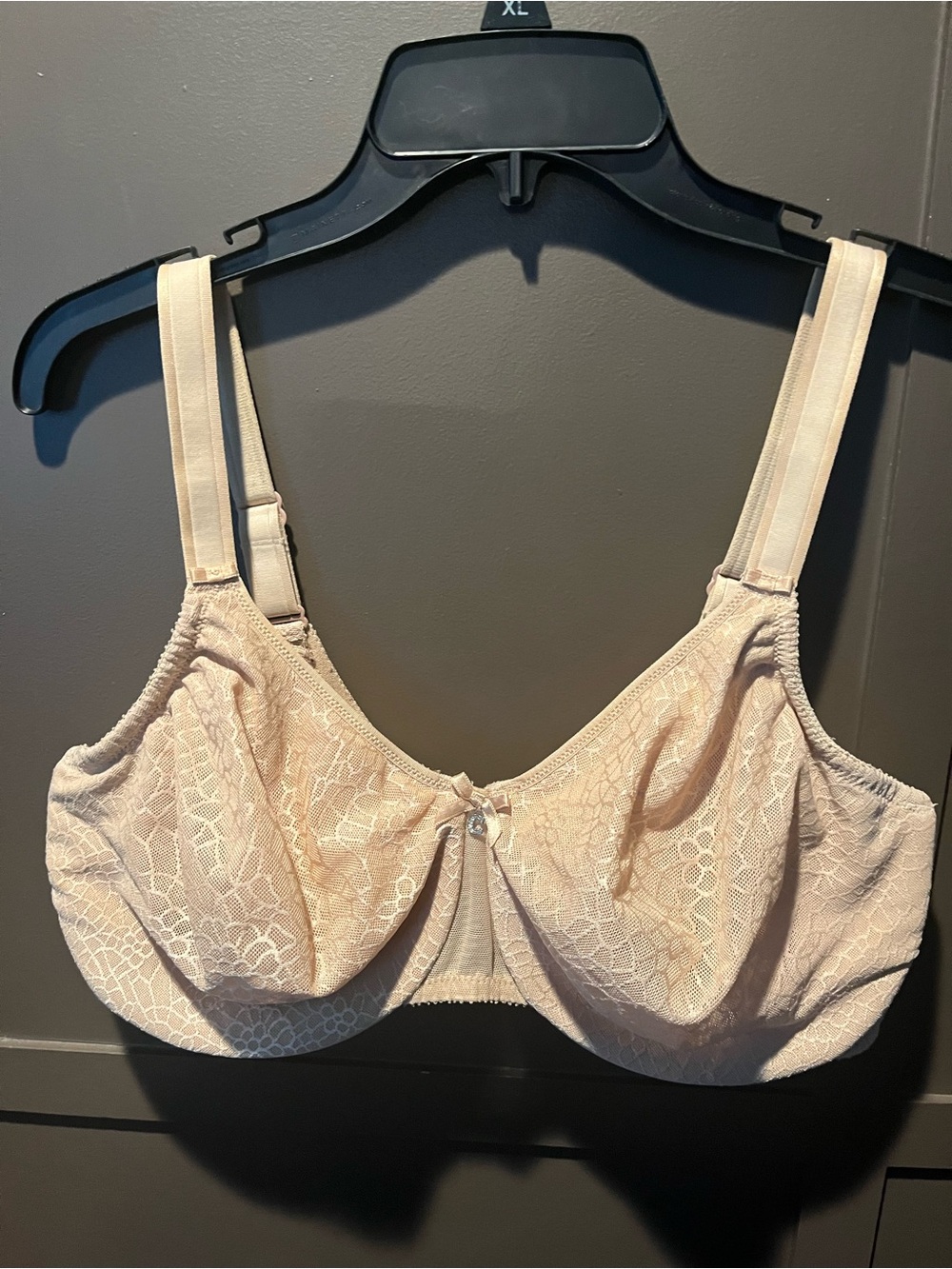 Chantelle Nude Lace Bra 38DDD New w/o Tag